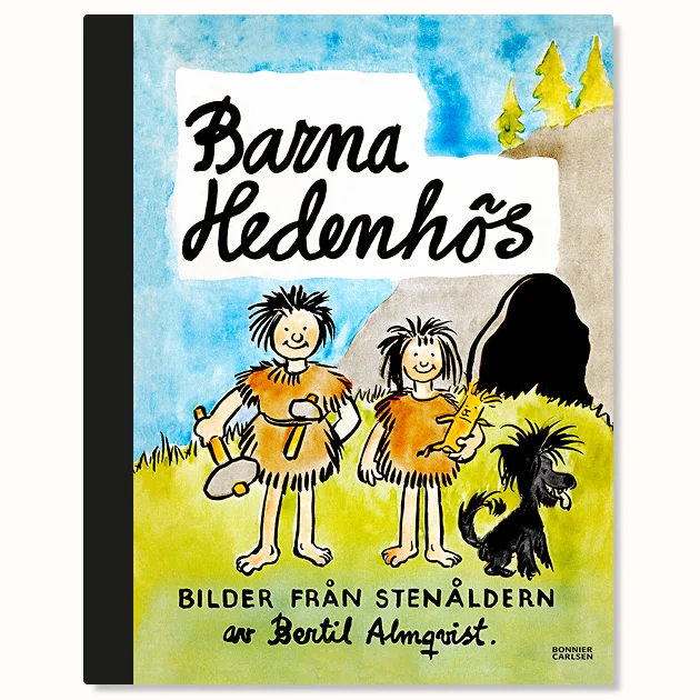 Barnbok Barna Hedenhös - Bilder från Stenåldern av Bertil Almqvist