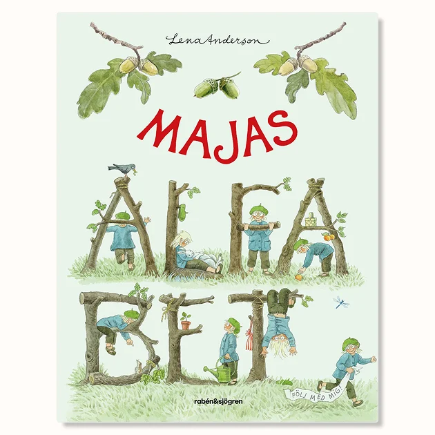 Barnbok Majas alfabet - Lena Anderson