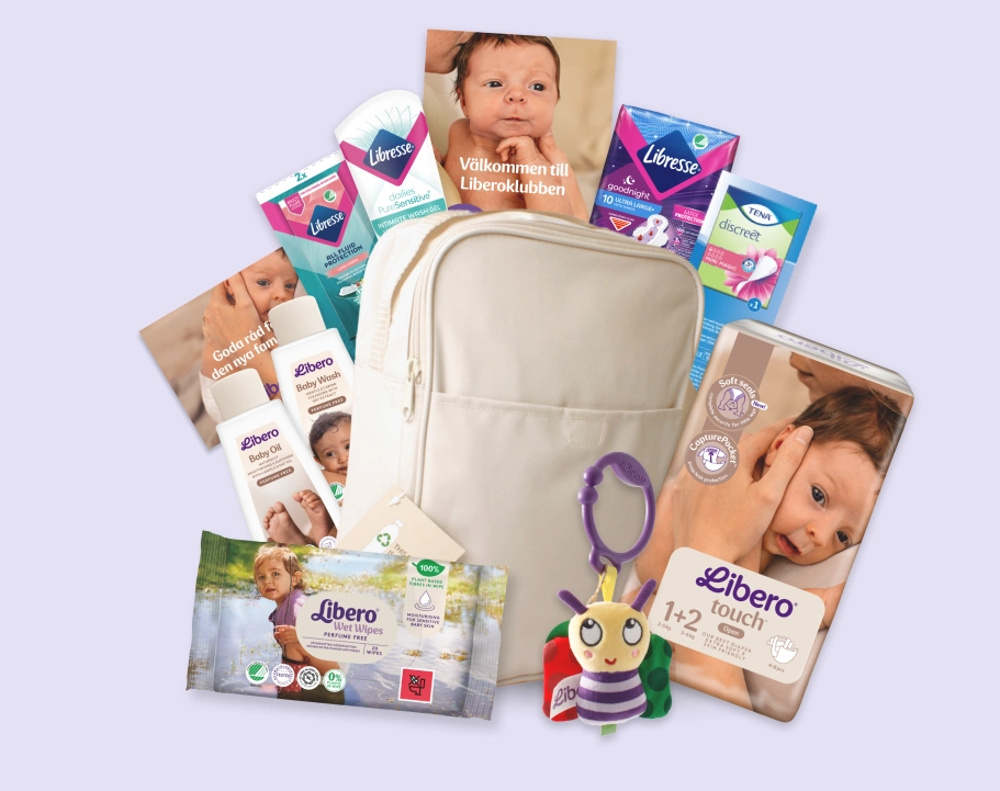 Libero välkomstpaket Liberoklubben